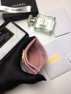 CC BOY KARTENHALTER 11,2 BABYROSA KALBSLEDER GOLDENES ICON