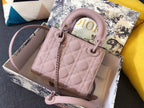 MINI LADY 17 BAG IN LIGHT PINK CALFSKIN