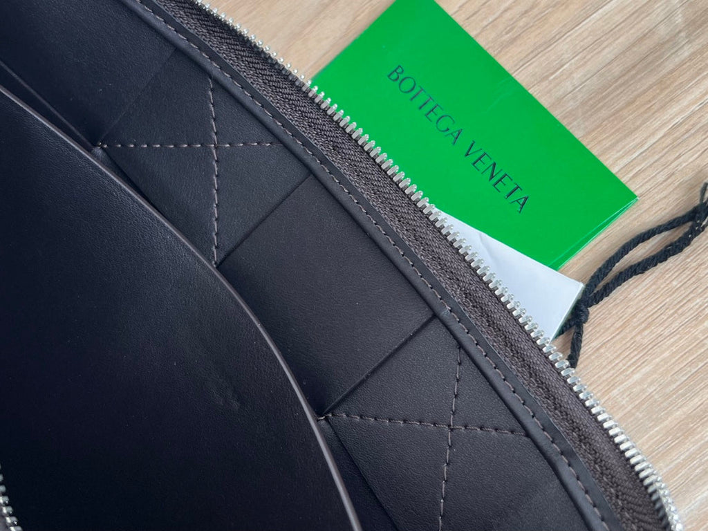 GROSSE KASSETTENTASCHE 35 ZOLL SCHWARZES KALBSLEDER