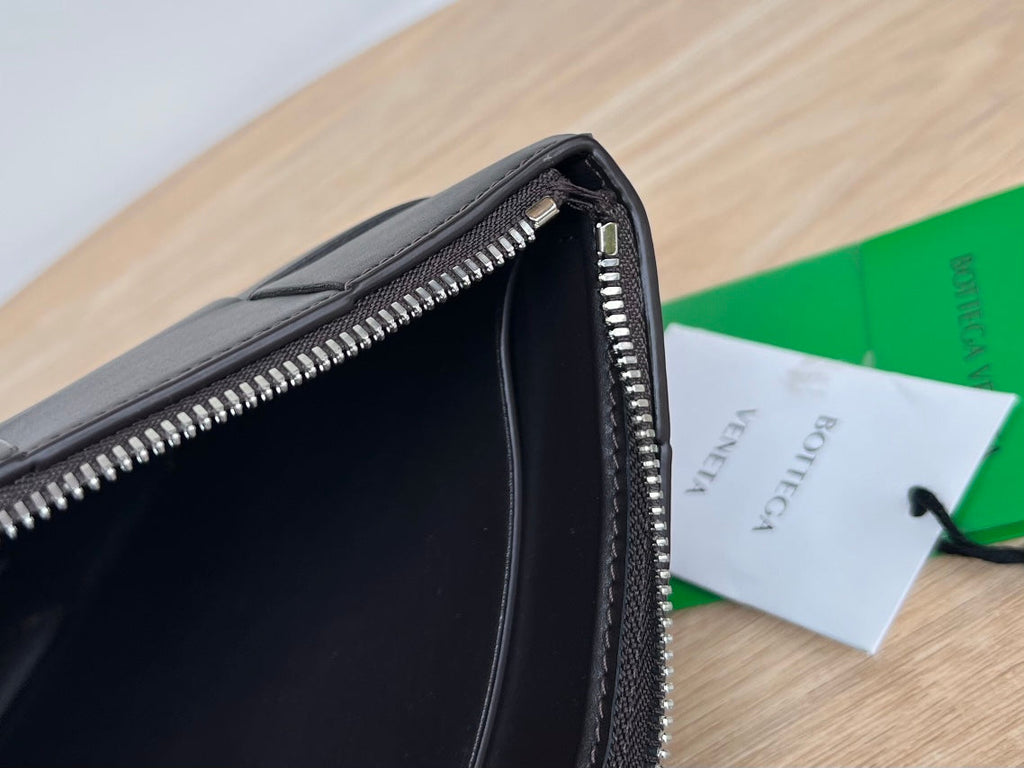 GROSSE KASSETTENTASCHE 35 ZOLL SCHWARZES KALBSLEDER