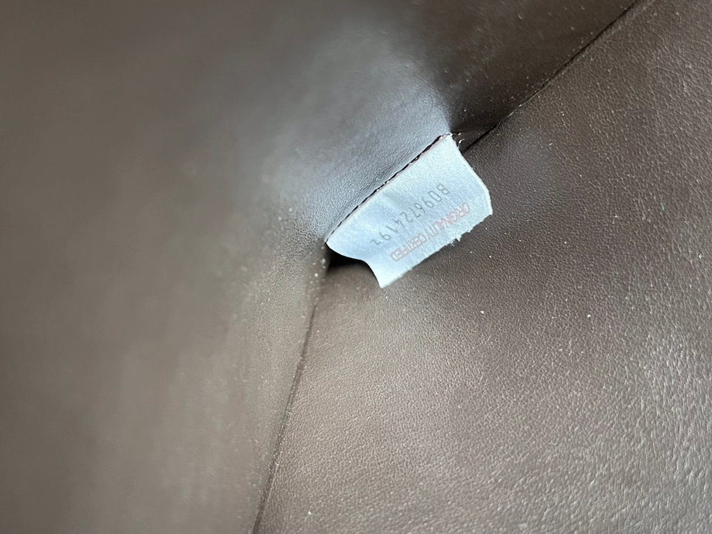 GROSSE KASSETTENTASCHE 35 ZOLL SCHWARZES KALBSLEDER