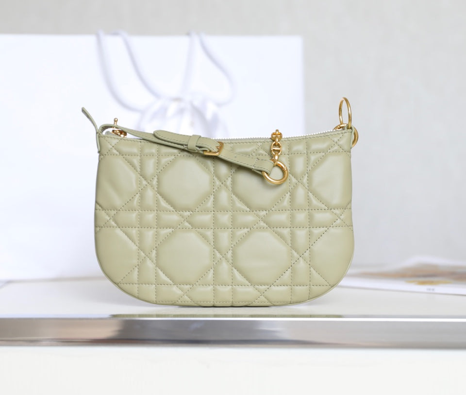 MINI CARO TASCHE 25 IN BEIGE LAMMLEDER