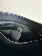 APHRODITE MEDIUM 39 SHOULDER BAG IN BLACK CALFSKIN