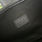 APHRODITE SMALL SHOULDER BAG 27 IN BLACK CALFSKIN GOLD HARDWARE