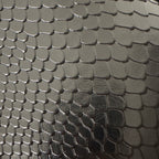 LE 5 À 7 HANDBAG 24 IN SNAKE PATTERN BLACK CALFSKIN