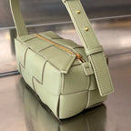 BRICK CASSETTE 28 IN GIN GREEN CALFSKIN