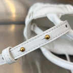 CANDY ARCO TOTE 20 IN WEISSES WEICHES LAMMLEDER