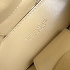 CANDY ARCO TOTE 20 IN BEIGE SOFT LAMBSKIN