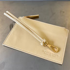 CANDY ARCO TOTE 20 IN BEIGE SOFT LAMBSKIN