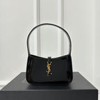 MINI 19 BLACK GLOSSY CALFSKIN HOBO