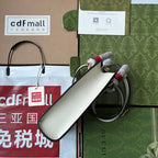 ダイアナ トートバッグ 19 ホワイトラムスキン バンブーハンドル