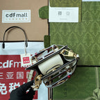 ダイアナ トートバッグ 19 ホワイトラムスキン バンブーハンドル