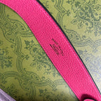APHRODITE MINI 21 SHOULDER BAG IN BRIGHT PINK CALFSKIN