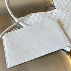 MEDIUM SOLSTICE 44 WHITE LAMBSKIN