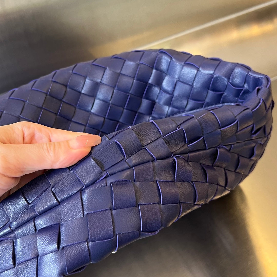 Kleine Jodie 48 Indigo-Lila Kalbsleder