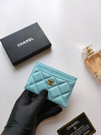 Kreditkartenetui 11.2 Sky Kalbsleder Gold Icon