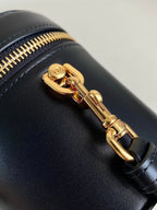 SIGNATURE VANITY 16 IN BLACK LAMBSKIN