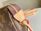 LV 25S POCHETTE ACCESSOIRES 21 IN BROWN MONOGRAM CANVAS GOLD HARDWARE