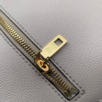 OXFORD 22 IN BEIGE LAMMLEDER GOLDENE BESCHLÄGE