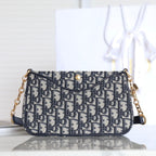 MINI 21 KETTENHANDTASCHEN SCHWARZ OBLIQUE JACQUARD