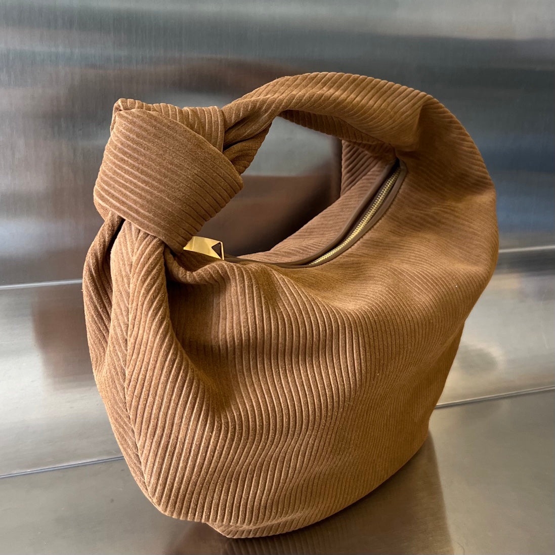 MINI JODIE 36 CM IN ROTSCHENBRAUNEM CORD