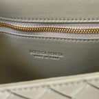 ANDIAMO 21 IN GRAY OLIVE LAMBSKIN