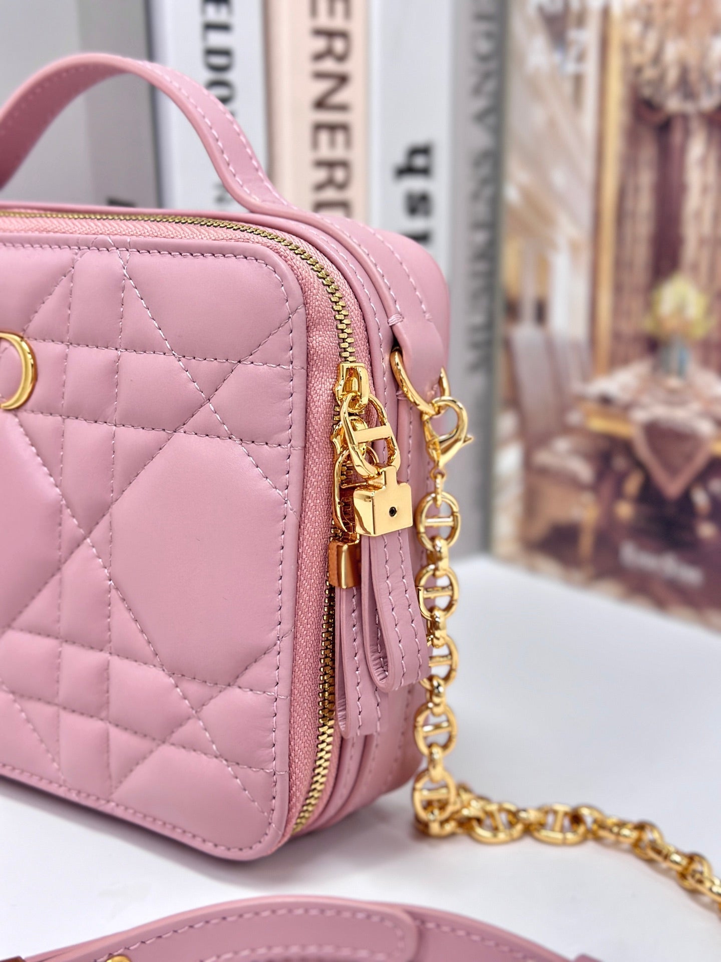 CARO BOX 19 IN HELLROSA KALBSLEDER