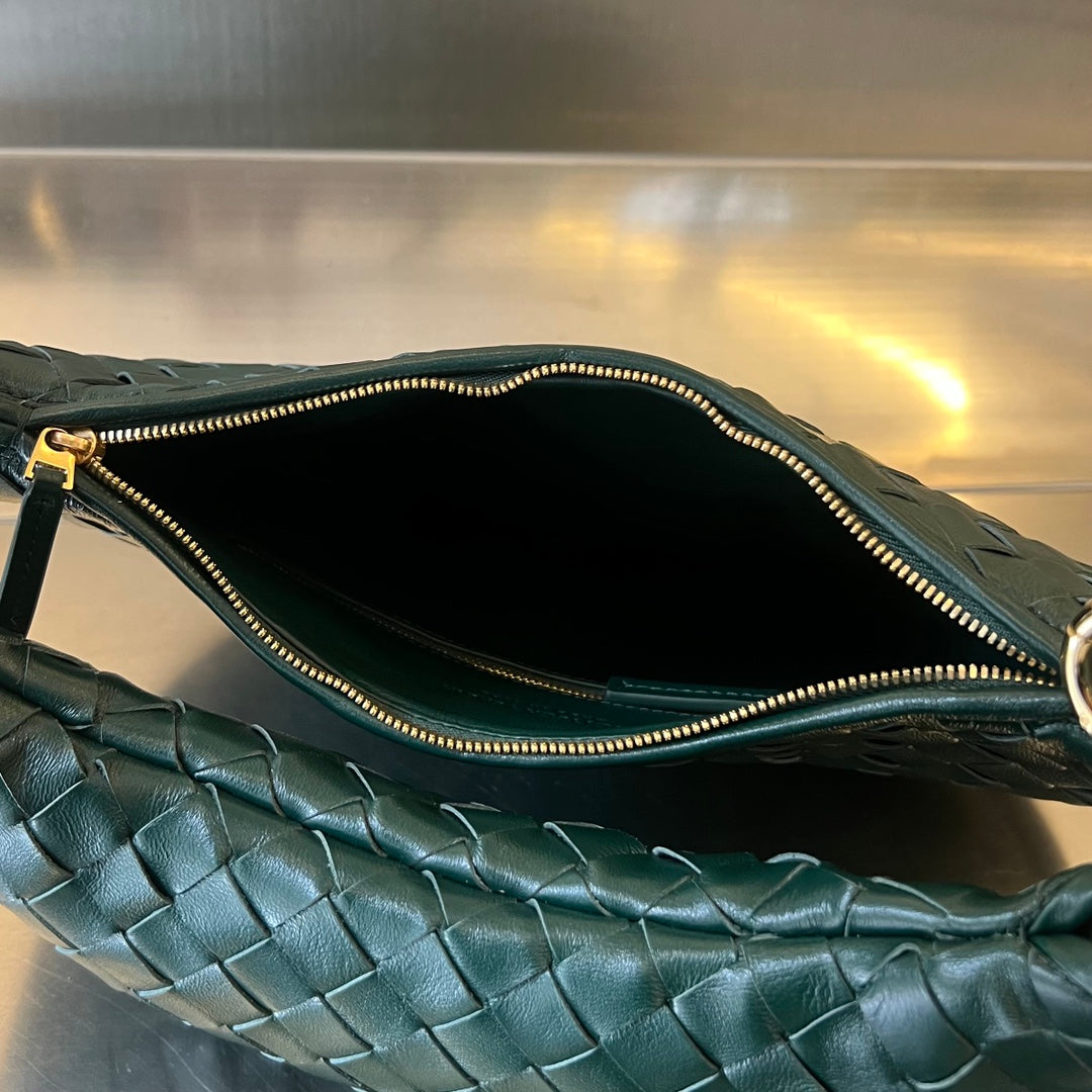 MITTELGRÜNES GEMELLI 36 DUNKELGRÜNES LAMMFELL