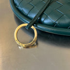 MITTELGRÜNES GEMELLI 36 DUNKELGRÜNES LAMMFELL