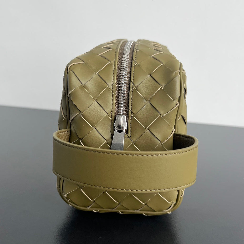 CLUTCH 26 INTRECCIATO AUS GERSTEMAIS-KALBSKIN