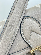 NANO DIANE 19 IN TOURTERELLE WHITE MONOGRAM EMPREINTE LEATHER