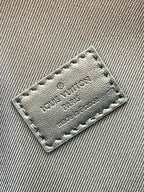 MONTSOURIS TRAGBARES GELDBÖRSE 22 IN GUN METAL MONOGRAM ECLIPSE CANVAS