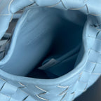 MINI HOP 25 IN HIMMELBLAUEM KALBSLEDER