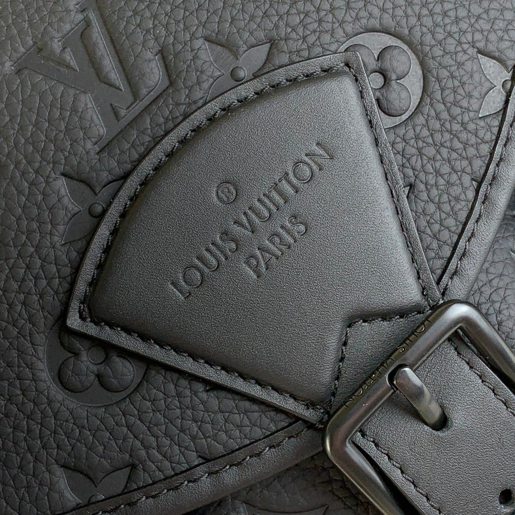 MONTSOURIS RUCKSACK 40 IN SCHWARZ MONOGRAMM TAURILLON