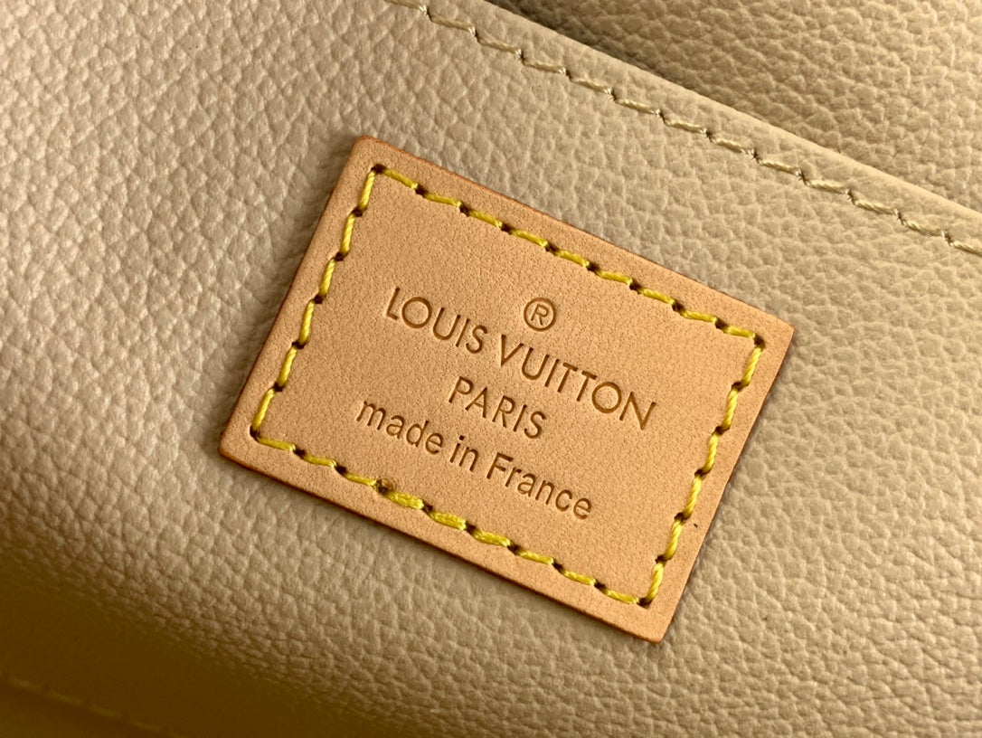 Kosmetiktasche 22 Zoll, braunes Monogramm-Canvas