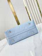 CARRYALL PM 29 AUS BEAU-BLAUEM MONOGRAM-EMPREINTE-LEDER