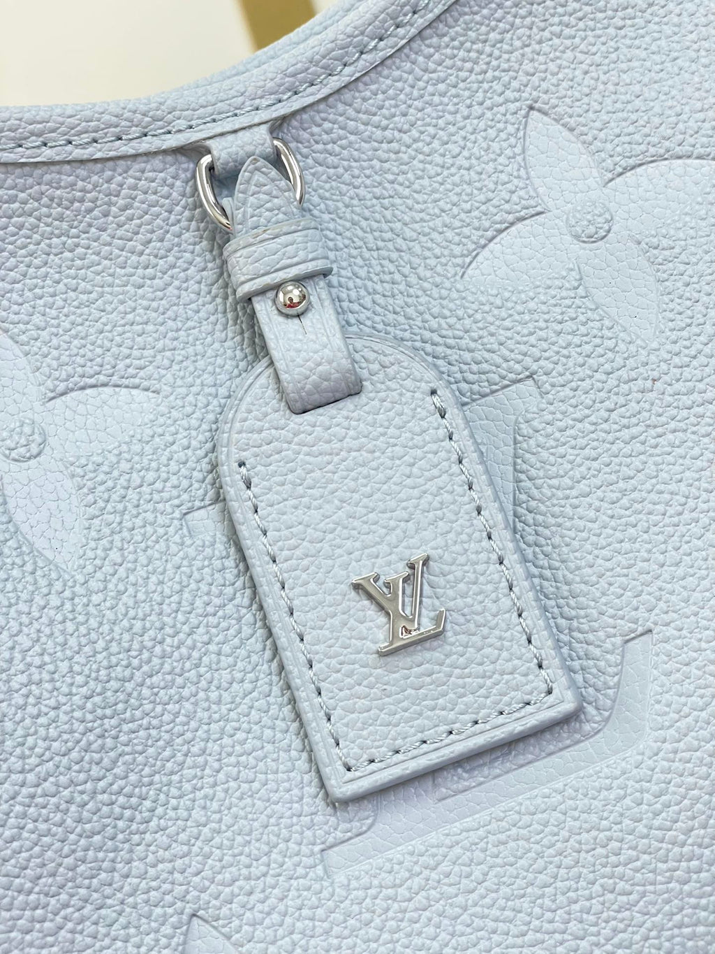 CARRYALL PM 29 AUS BEAU-BLAUEM MONOGRAM-EMPREINTE-LEDER