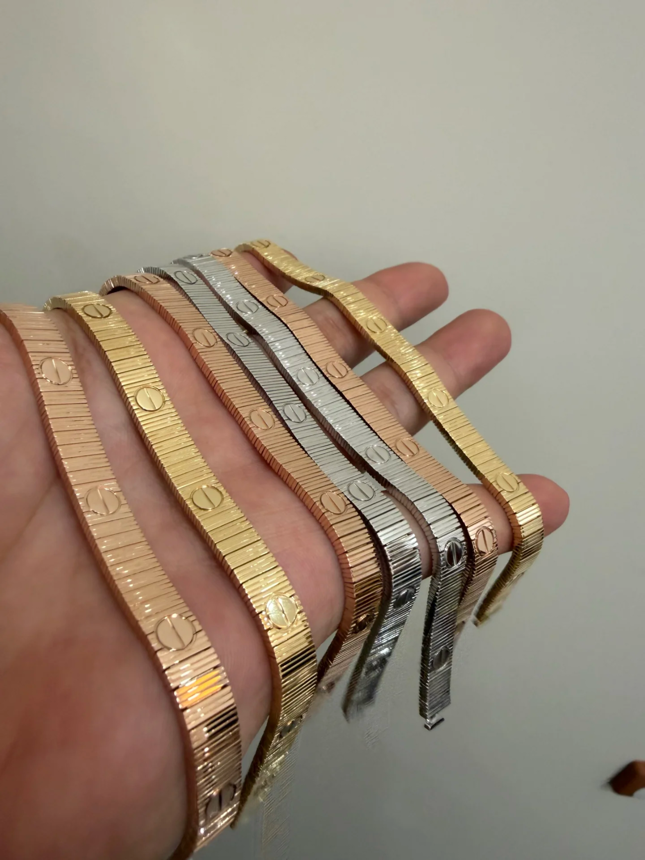 [ジュエリコーン]ラブブレスレット 7mm