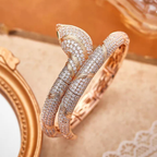 [⭐JeweliWhal]HAUTE COUTURE GOLD SERPENTI BRACELET