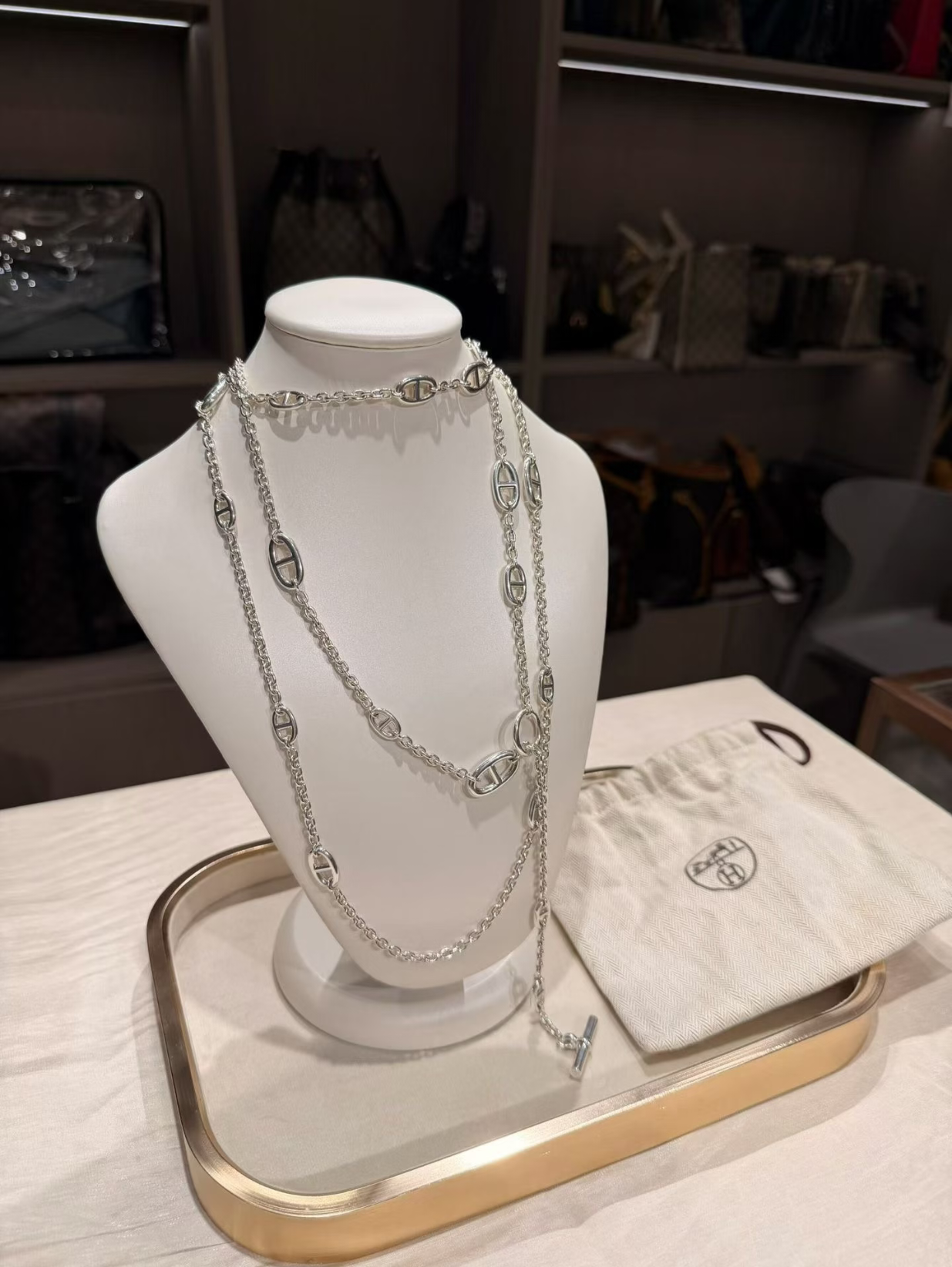 [⭐JeweliWhal]Classic Silver Sweater Chain