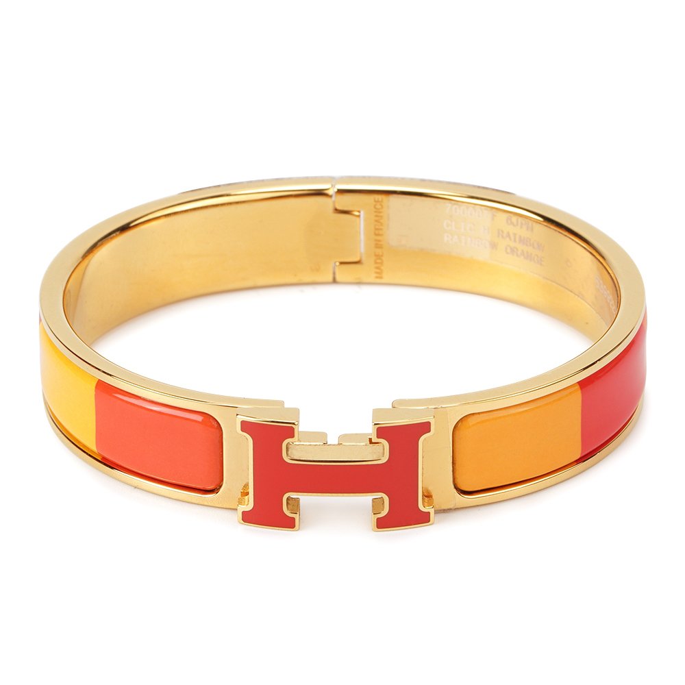 Jewelicorn Armband Orange Regenbogen Keramik