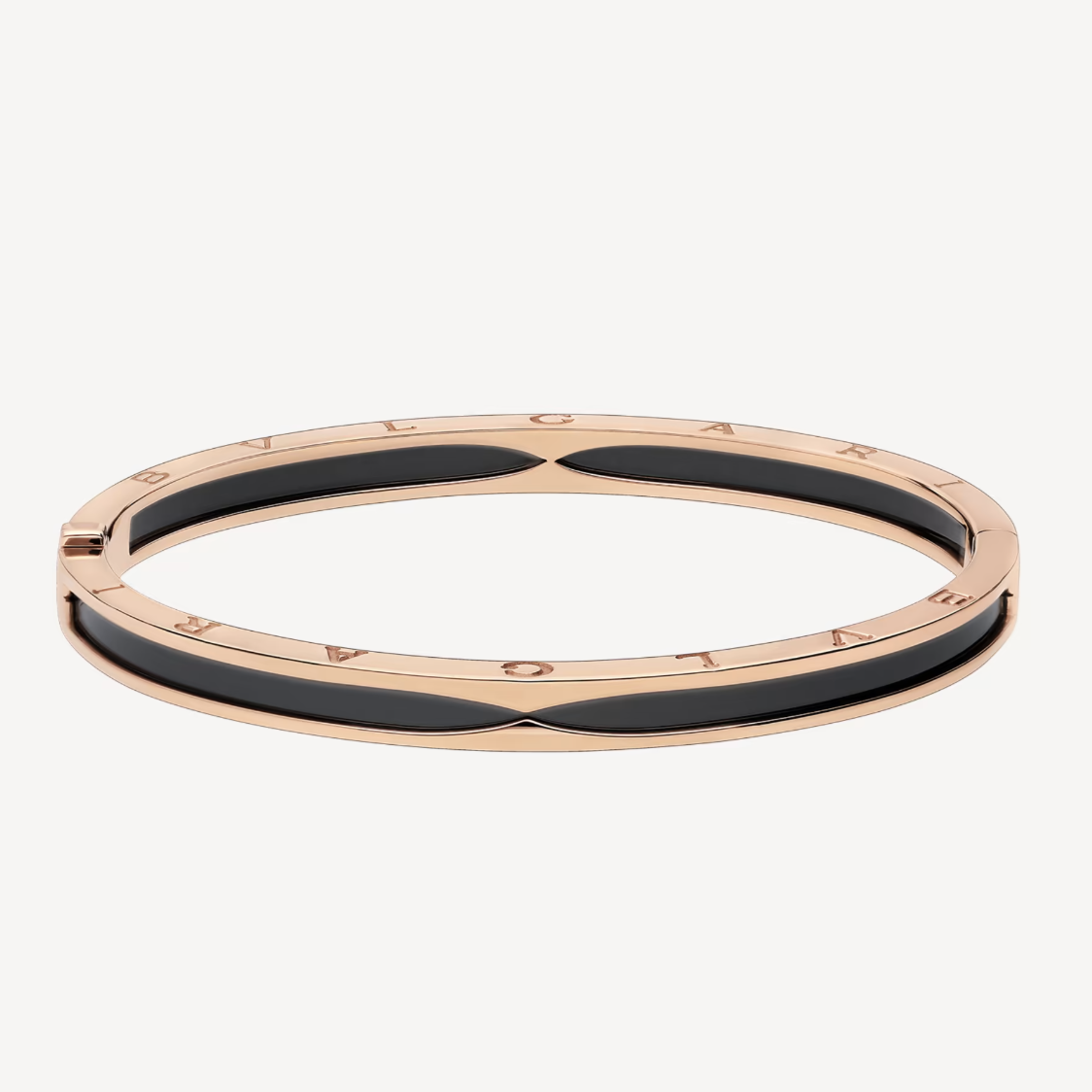 ¡®Jewelicorn¡¯ZERO 1 PINK GOLD WITH BLACK CERAMIC BRACELET