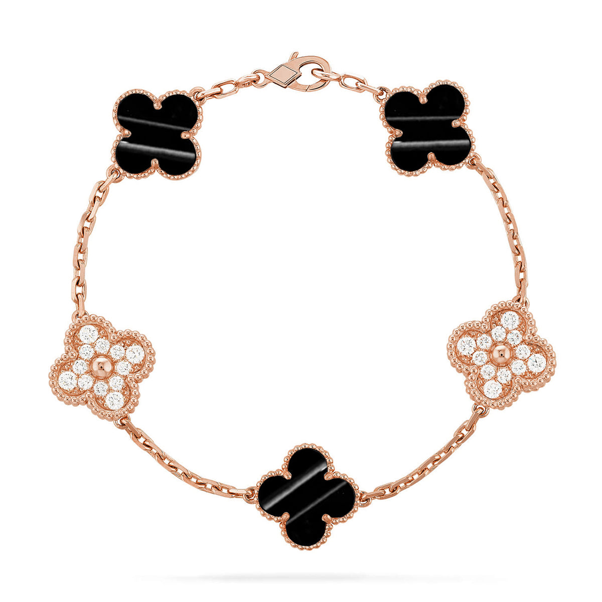 [⭐JeweliWhal] CLOVER 5 MOTIF PULSAR STONE BRACELET COLLECTION