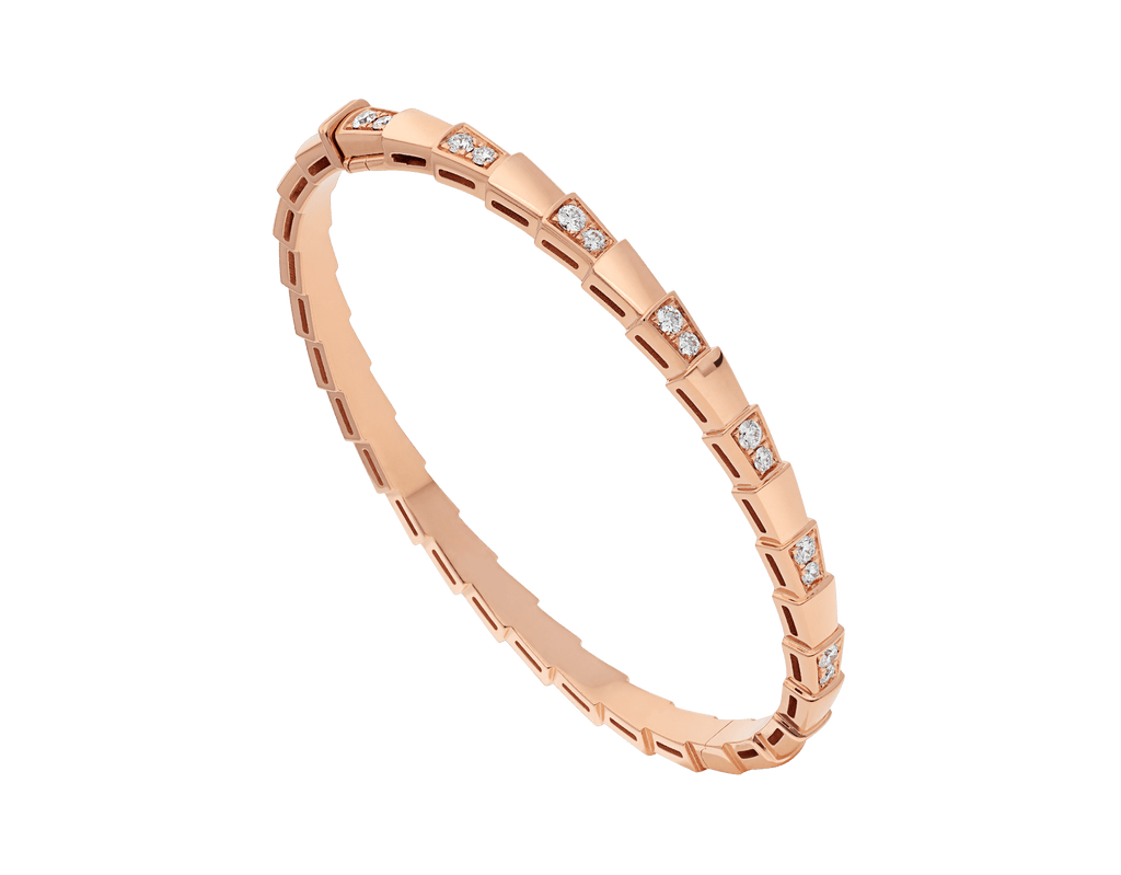 ¡®Jewelicorn¡¯SERPENTI KLEINES ARMBAND ROSA GOLD DIAMANT