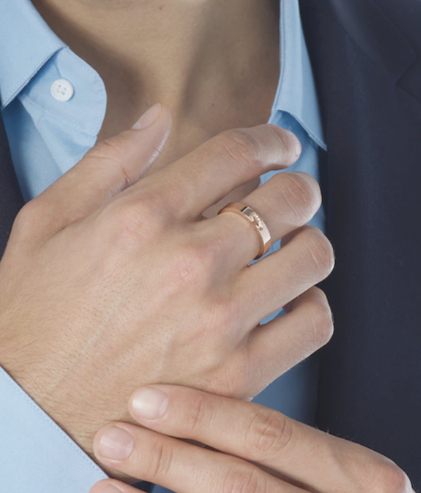 Jewelicorn ALLIANCE LIENS VIDENCE DIAMOND 4MM RING