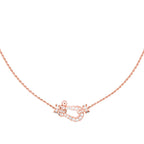 ¡®Jewelicorn¡¯FORCE 10 PINK GOLD DIAMOND NECKLACE