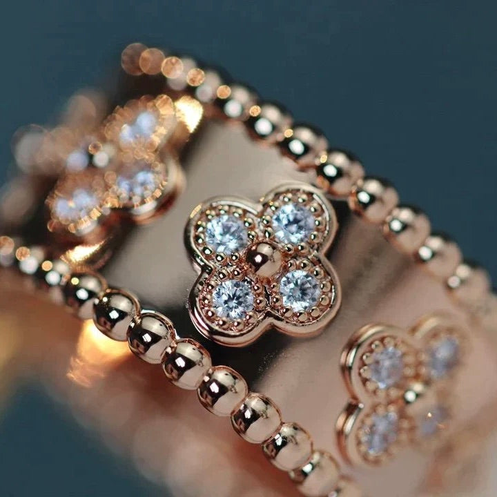 ®ジュエリコーン®クローバー万華鏡リング 10mm