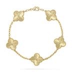 [⭐JeweliWhal] CLOVER 5 MOTIF LASER BRACELET COLLECTION