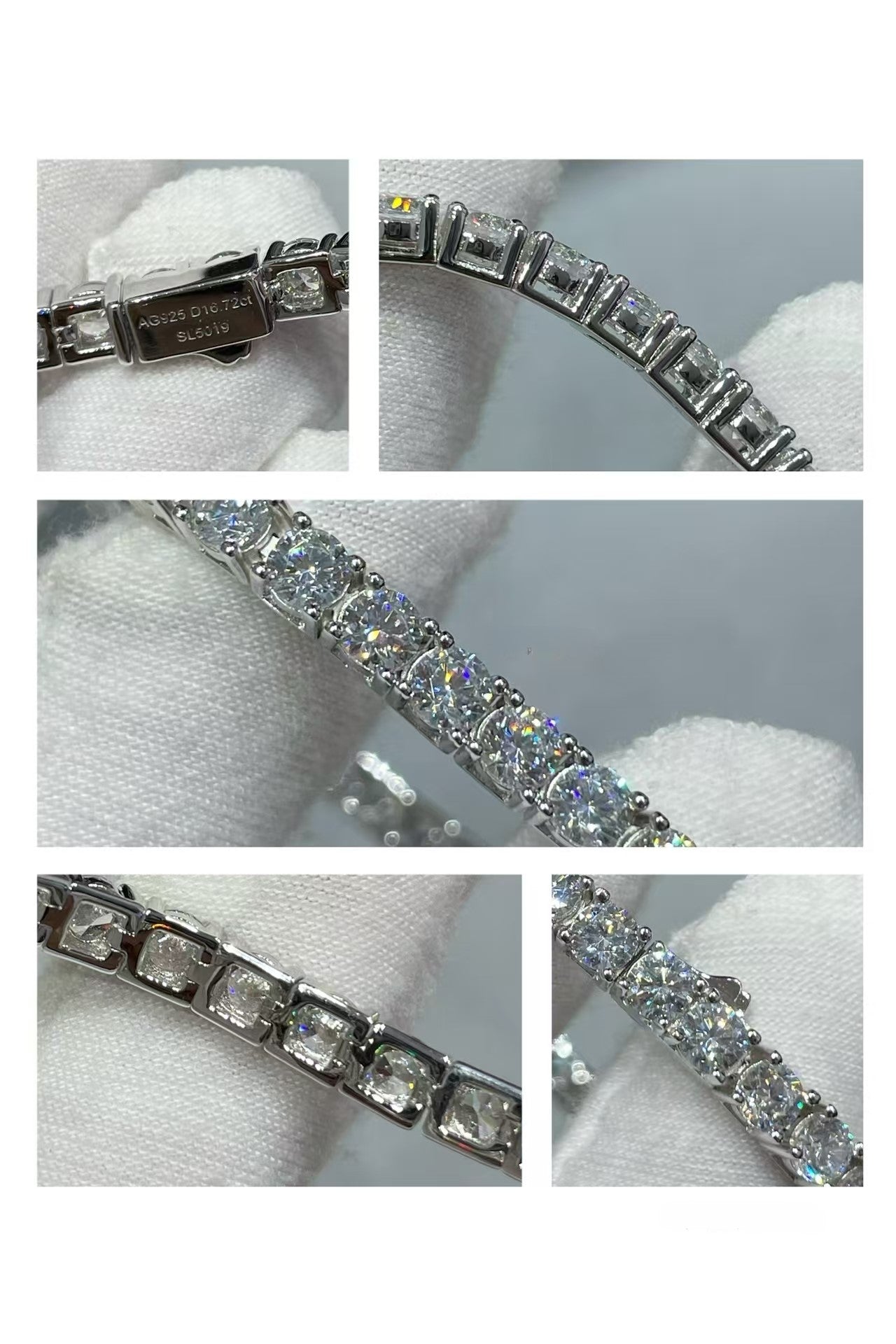 [⭐JeweliWhal]TENNIS BRACELET WITH FULL DIAMOND SETTING