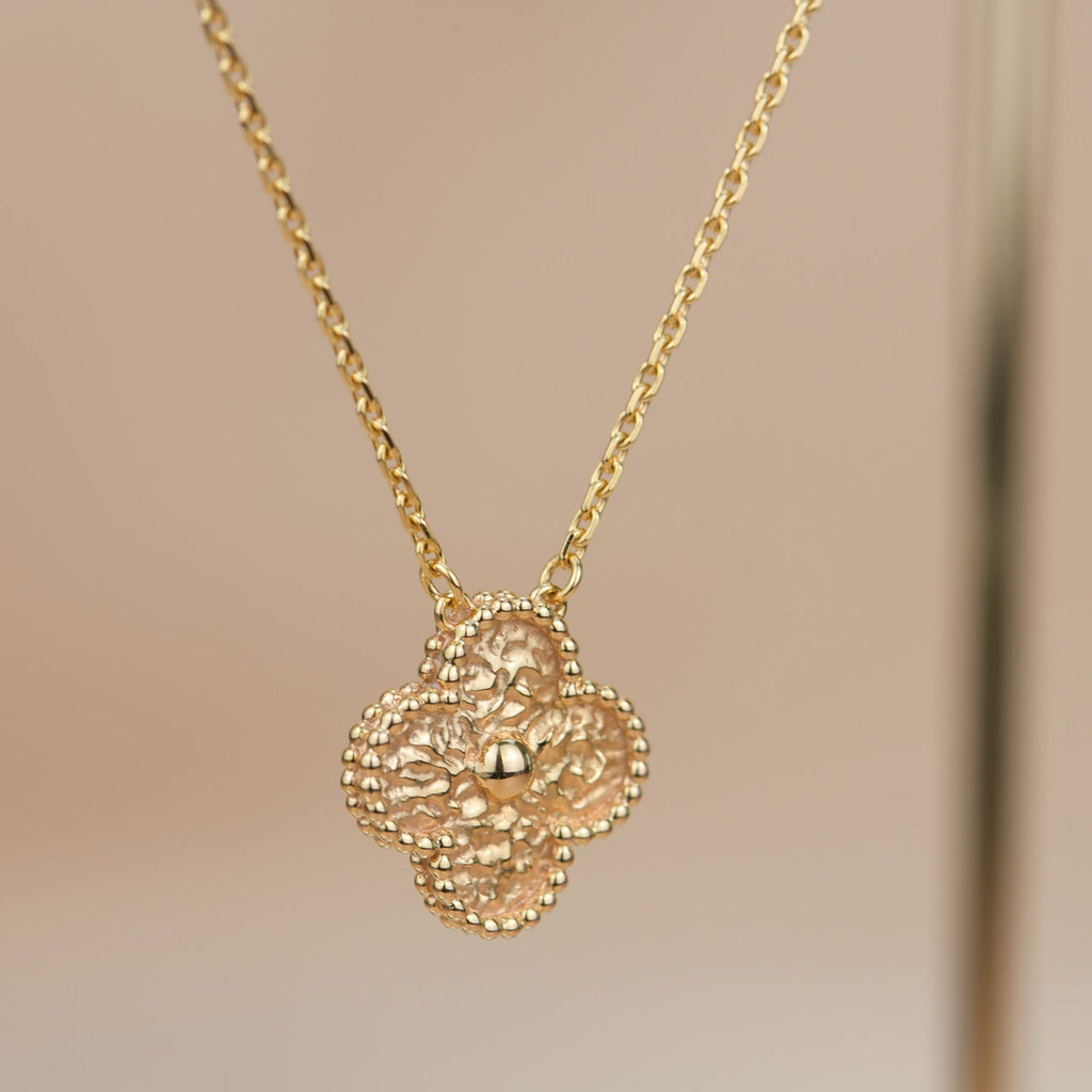 ¡®Jewelicorn¡¯CLOVER 15MM  BRONZING NECKLACE